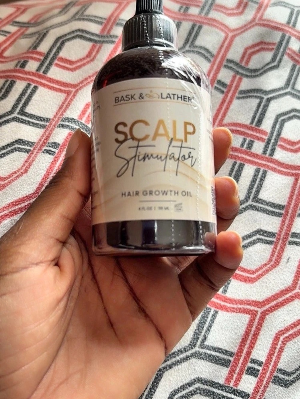 Bask & Lather Scalp Stimulator Hair Growth Oil Hair Growth Oil